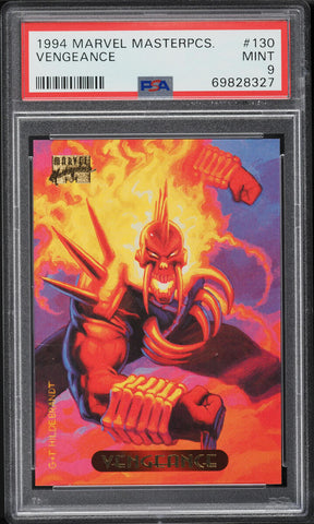 1994 Marvel Masterpieces #130 Vengeance PSA 9 MINT (MGD2)