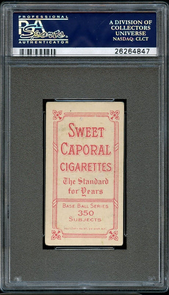 1909-11 T206 Jeff Sweeney New York, SWEET CAPORAL 350/30 PSA VG+ 3.5 (MGD2)