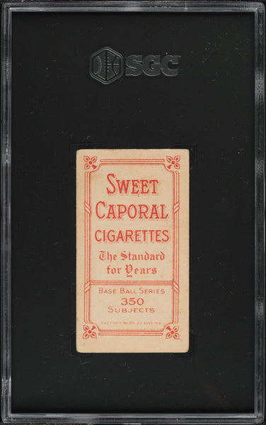 1909-11 T206 Dolly Gray Washington Senators SWEET CAPORAL 350/30 SGC 4 VGEX (MGD2)
