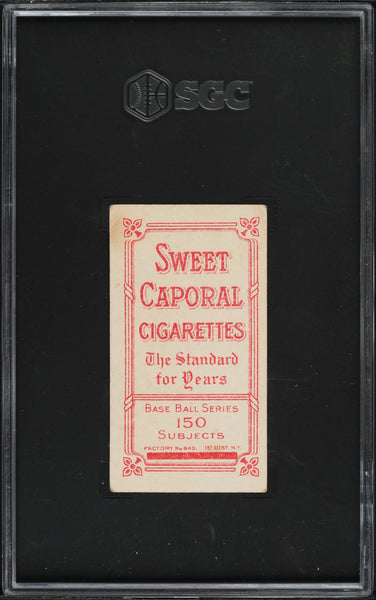 1909-11 T206 Glenn Liebhardt Cleveland Naps SWEET CAPORAL 150/6049P SGC 4 VGEX (MGD2)
