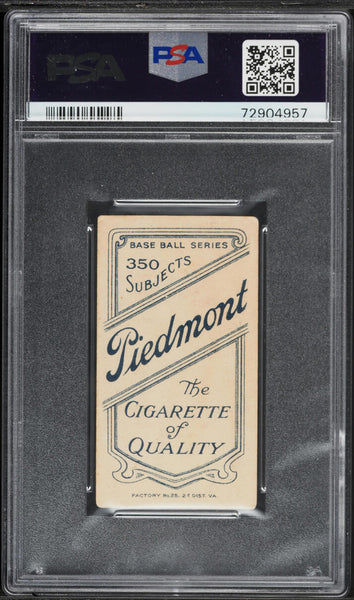 1909-11 T206 Lou Fiene Chicago, THROWING, PIEDMONT PSA 3 VG (MGD2)