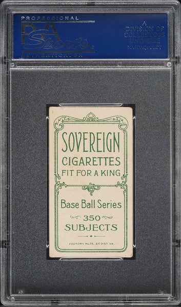 1909-11 T206 Billy Sullivan Chicago, SOVEREIGN 350/25 PSA 4 VGEX (MGD2)