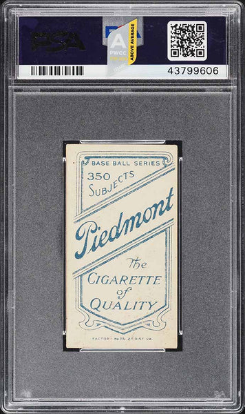 1909-11 T206 Frank Chance HOF YELLOW PORTRAIT, PIEDMONT 350/25 PSA 4.5 PWCC-A (MGD2)