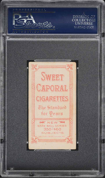 1909-11 T206 George Bell FOLLOW THROUGH, SWEET CAPORAL 350-460/30 PSA 4 VGEX (MGD2)