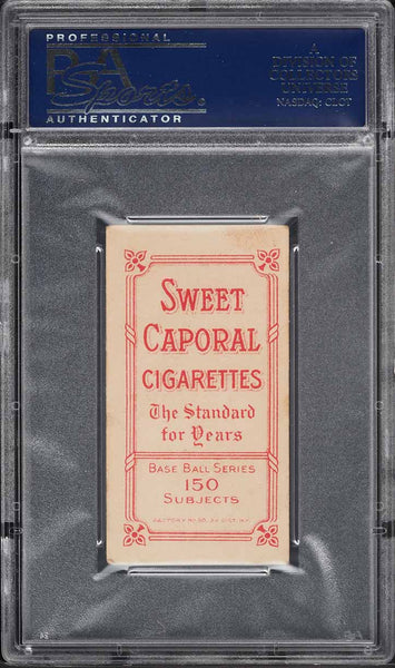 1909-11 T206 George Bell HANDS ABOVE HEAD SWEET CAPORAL 150/30 PSA 4 VGEX (MGD2)