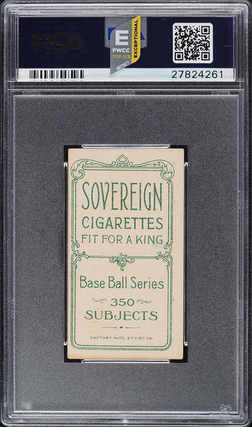 1909-11 T206 Mickey Doolan FIELDING, SOVEREIGN 350 PSA 4 VGEX PWCC-E (MGD2)