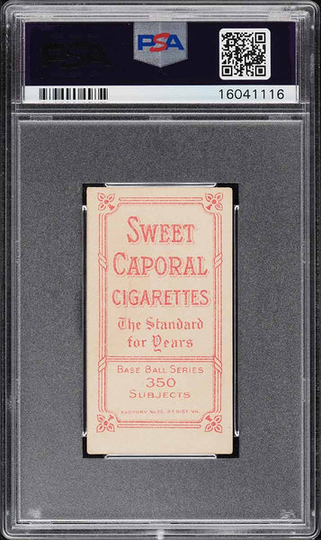 1909-11 T206 Dode Paskert Cincinnati, SWEET CAPORAL 350/25 PSA 5 EX (MGD2)