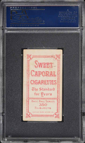 1909-11 T206 Steamer Flanagan Buffalo, SWEET CAPORAL 350/25 PSA 5 EX (MGD2)