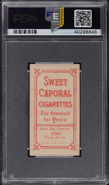 1909-11 T206 Billy Purtell Chicago, SWEET CAPORAL 350/30 PSA 5 EX PWCC-E (MGD2)