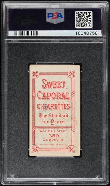 1909-11 T206 Harry Arndt Providance, SWEET CAPORAL 350/25 PSA 4.5 VGEX+ (MGD2)