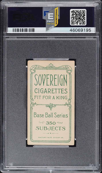 1909-11 T206 Dan McGann Milwaukee SOVEREIGN 350 PSA 4.5 VGEX+ PWCC-E (MGD2)