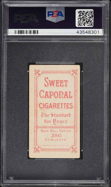 1909-11 T206 Freddy Parent Chicago, SWEET CAPORAL 350/30 PSA 4 VGEX (MGD2)