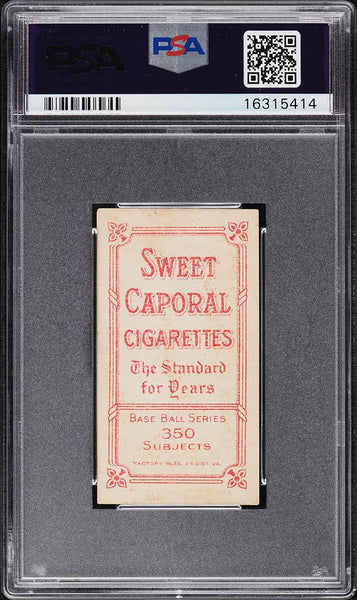 1909-11 T206 John Ganzel Rochester, SWEET CAPORAL 350/25 PSA 5 EX (MGD2)