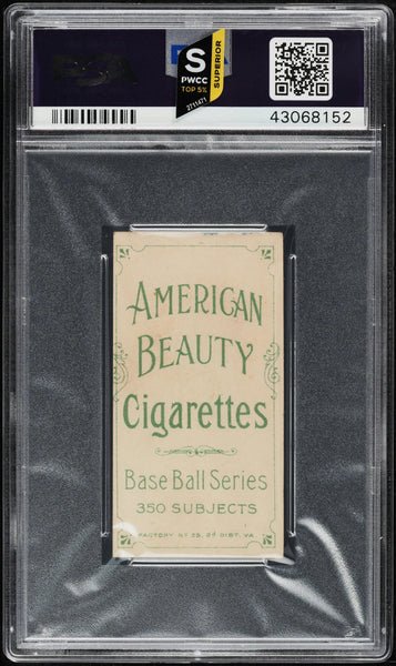 1909-11 T206 Bill Milligan AMERICAN BEAUTY 350/25 PSA 4 VGEX PWCC-S (MGD2)