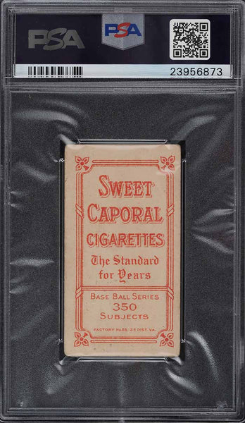 1909-11 T206 Freddy Parent Chicago SWEET CAPORAL 350/25 PSA 3 VG (MGD2)