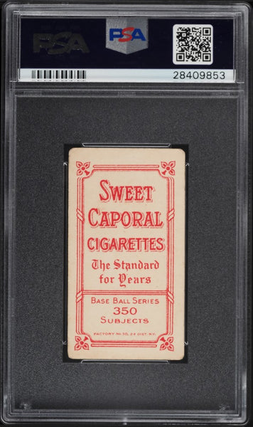 1909-11 T206 Heinie Wagner BAT ON RIGHT SHOULDER, SWEET CAPORAL 350/30 PSA 3.5 (MGD2)