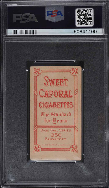 1909-11 T206 Joe Dunn BROOKLYN, SWEET CAPORAL 350/30 PSA 3.5 VG+ (MGD2)