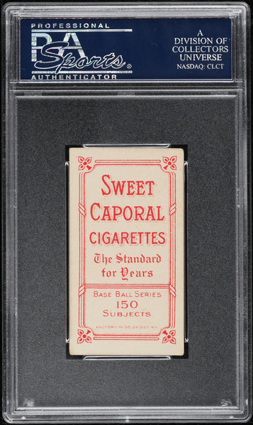 1909-11 T206 Bill Hinchman CLEVELAND, SWEET CAPORAL 150/30 PSA 4.5 VGEX+ (MGD2)