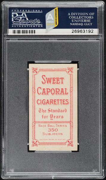 1909-11 T206 George Hunter Brooklyn, SWEET CAPORAL 350/30 PSA 5 EX PWCC-A (MGD2)