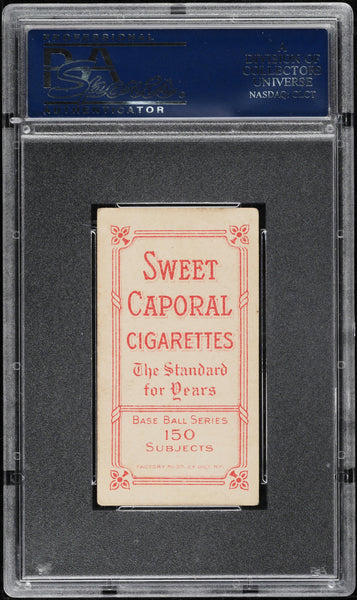 1909-11 T206 Red Ames NY Giants PORTRAIT, SWEET CAPORAL 150/30 PSA 3 VG (MGD2)