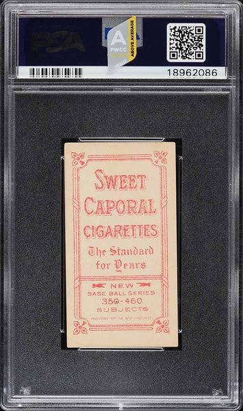 1909-11 T206 Rube Geyer St. Louis, SWEET CAPORAL 350-460/42 PSA 5 EX PWCC-A (MGD2)