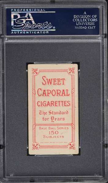 1909-11 T206 Bob Spade Cincinnati, SWEET CAPORAL 150/30 PSA 3.5 VG+ (MGD2)