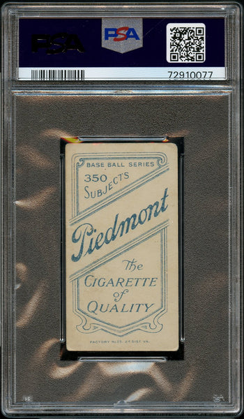 1909-11 T206 Jap Barbeau ST. LOUIS, PIEDMONT 350/25 PSA VG+ 3.5 (MGD2)