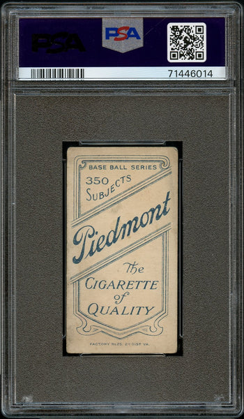 1909-11 T206 Jim Stephens ST. LOUIS, PIEDMONT 350/25 PSA VG 3 (MGD2)