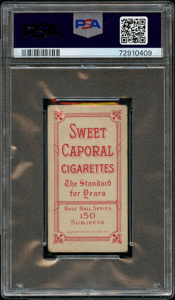 1909-11 T206 Mike Donlin FIELDING, SWEET CAPORAL 150/30 PSA VG 3 (MGD2)