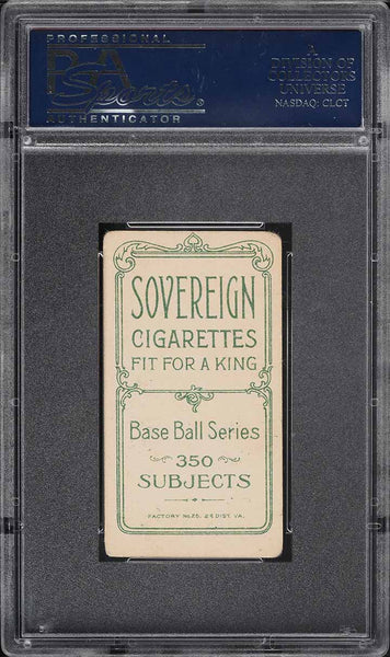 1909-11 T206 Lou Fiene Chicago, PORTRAIT, SOVEREIGN PSA 3 VG (MGD2)