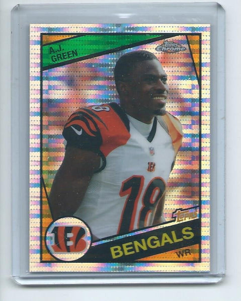 2015 Topps Chrome Football "60TH ANNIVERSARY" PULSAR REFRACTOR SET Cards