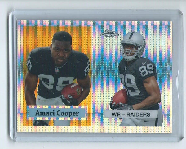 2015 Topps Chrome Football "60TH ANNIVERSARY" PULSAR REFRACTOR SET Cards
