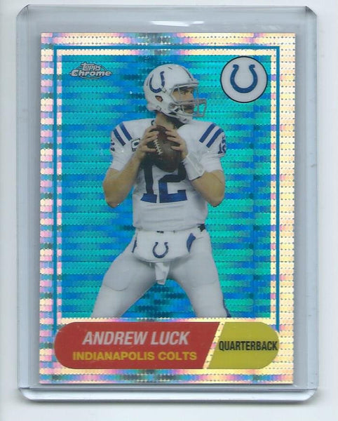 2015 Topps Chrome Football "60TH ANNIVERSARY" PULSAR REFRACTOR SET Cards