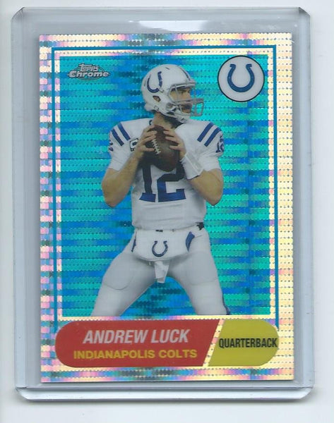 2015 Topps Chrome Football "60TH ANNIVERSARY" PULSAR REFRACTOR SET Cards