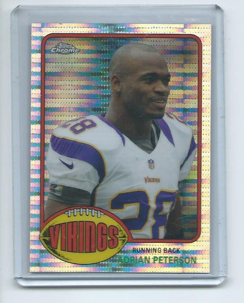 2015 Topps Chrome Football "60TH ANNIVERSARY" PULSAR REFRACTOR SET Cards