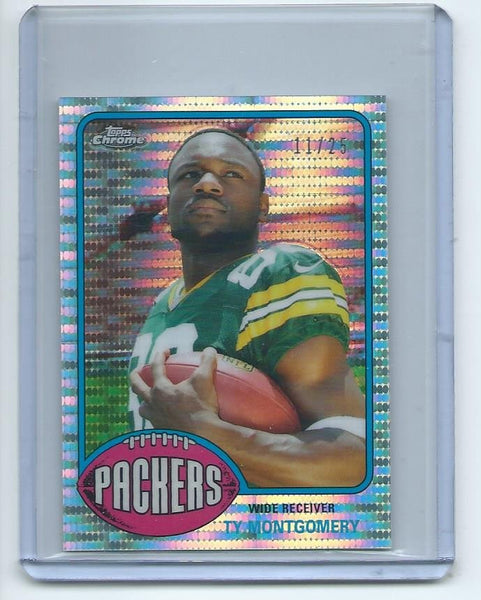 2015 Topps Chrome MINI Football "1976 TOPPS" RETRO PULSAR REFRACTOR ROOKIE SET Cards