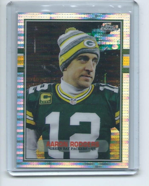 2015 Topps Chrome Football "60TH ANNIVERSARY" PULSAR REFRACTOR SET Cards
