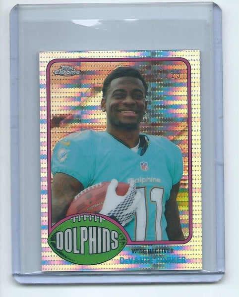 2015 Topps Chrome MINI Football "1976 TOPPS" RETRO PULSAR REFRACTOR ROOKIE SET Cards