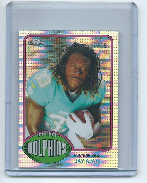 2015 Topps Chrome MINI Football "1976 TOPPS" RETRO PULSAR REFRACTOR ROOKIE SET Cards