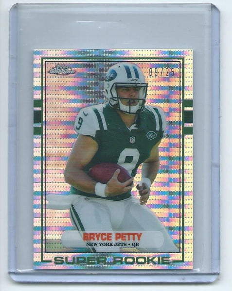 2015 Topps Chrome MINI Football "1989 TOPPS SUPER ROOKIE" RETRO PULSAR REFRACTOR SET Cards