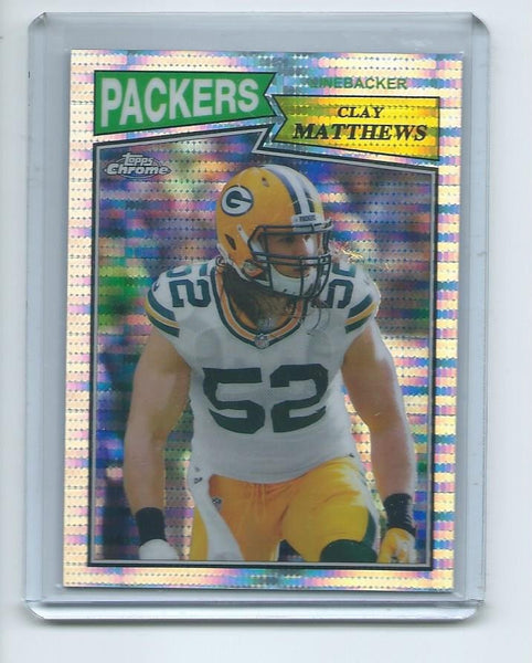2015 Topps Chrome Football "60TH ANNIVERSARY" PULSAR REFRACTOR SET Cards