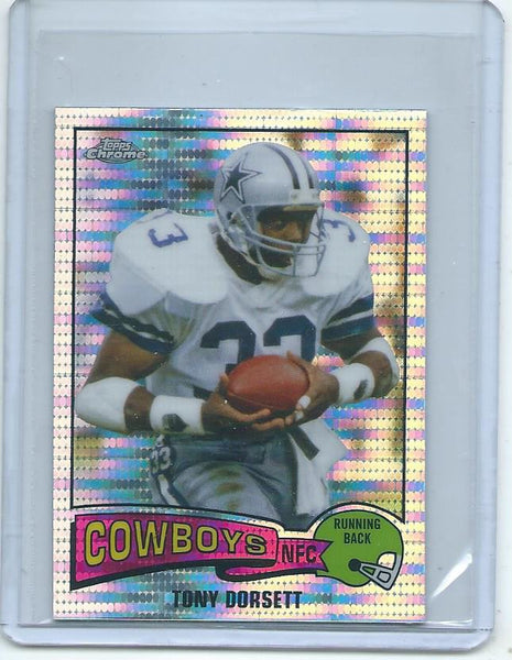 2015 Topps Chrome MINI Football "60TH ANNIVERSARY" PULSAR REFRACTOR SET Cards