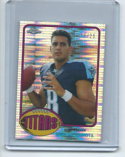 2015 Topps Chrome MINI Football "1976 TOPPS" RETRO PULSAR REFRACTOR ROOKIE SET Cards