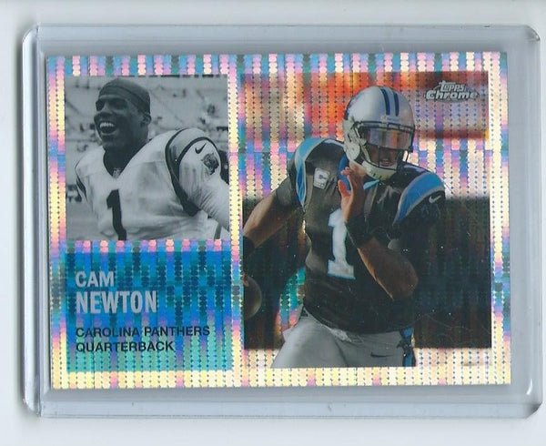 2015 Topps Chrome Football "60TH ANNIVERSARY" PULSAR REFRACTOR SET Cards