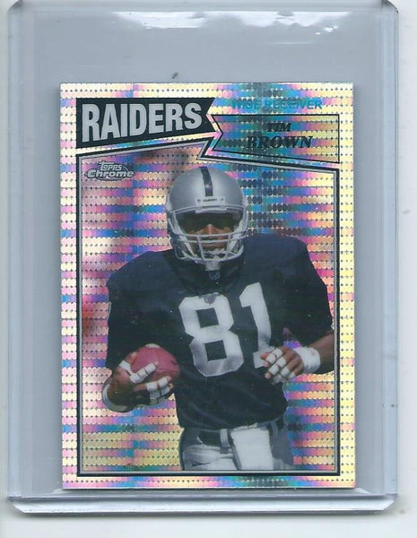 2015 Topps Chrome MINI Football "60TH ANNIVERSARY" PULSAR REFRACTOR SET Cards