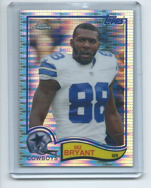 2015 Topps Chrome Football "60TH ANNIVERSARY" PULSAR REFRACTOR SET Cards