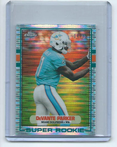 2015 Topps Chrome MINI Football "1989 TOPPS SUPER ROOKIE" RETRO PULSAR REFRACTOR SET Cards