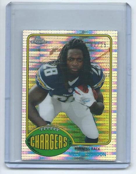 2015 Topps Chrome MINI Football "1976 TOPPS" RETRO PULSAR REFRACTOR ROOKIE SET Cards