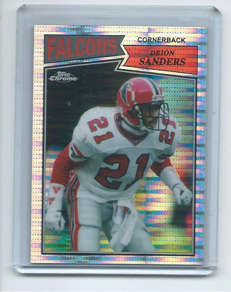 2015 Topps Chrome Football "60TH ANNIVERSARY" PULSAR REFRACTOR SET Cards