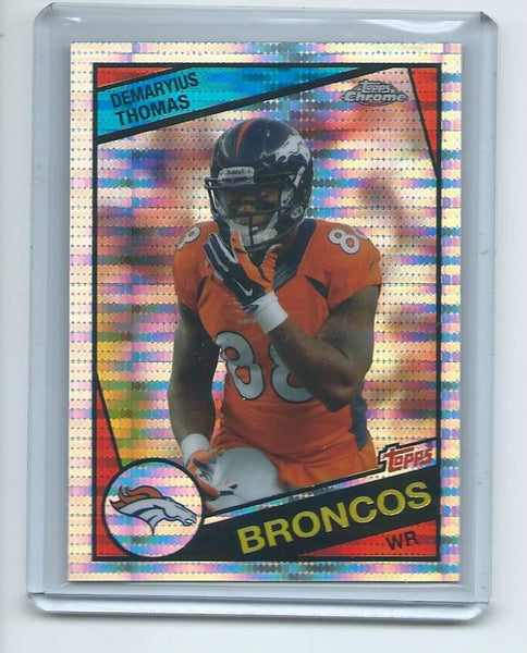 2015 Topps Chrome Football "60TH ANNIVERSARY" PULSAR REFRACTOR SET Cards